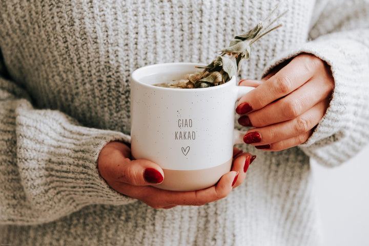 Personalisierte Keramiktasse Ciao Kakao - Jellies Design