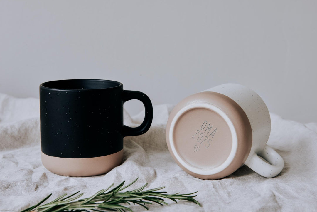Personalisierte Keramiktasse mit deinem Text - Jellies Design