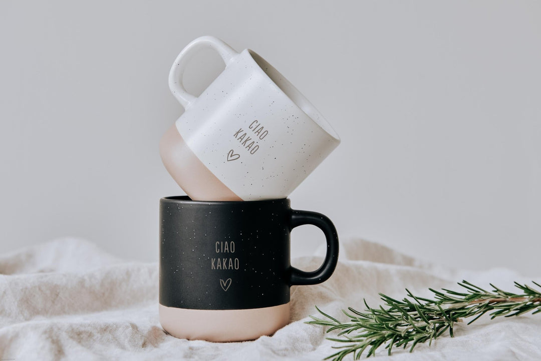 Personalisierte Keramiktasse Ciao Kakao - Jellies Design