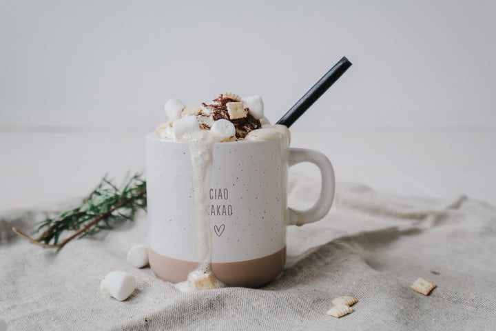 Personalisierte Keramiktasse Ciao Kakao - Jellies Design
