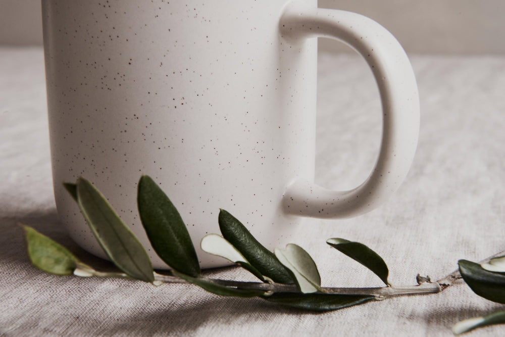 Ciao Kakao Steinzeug Tasse mit Herz - Jellies Design