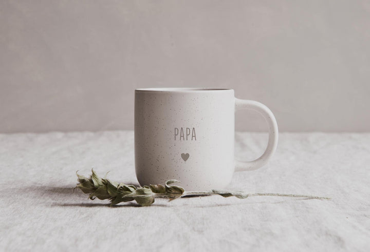Personalisierte Steinzeug Tasse Papa - Jellies Design