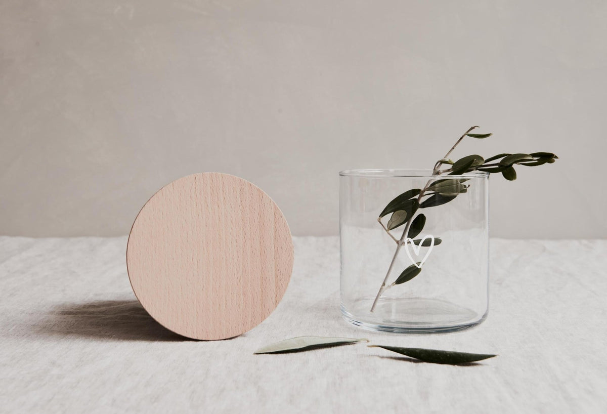 Vorratsglas "Herz" die Geschenkidee zum Danke sagen für Erzieher, Kollegen oder Kindergarten, Kita - Jellies Design