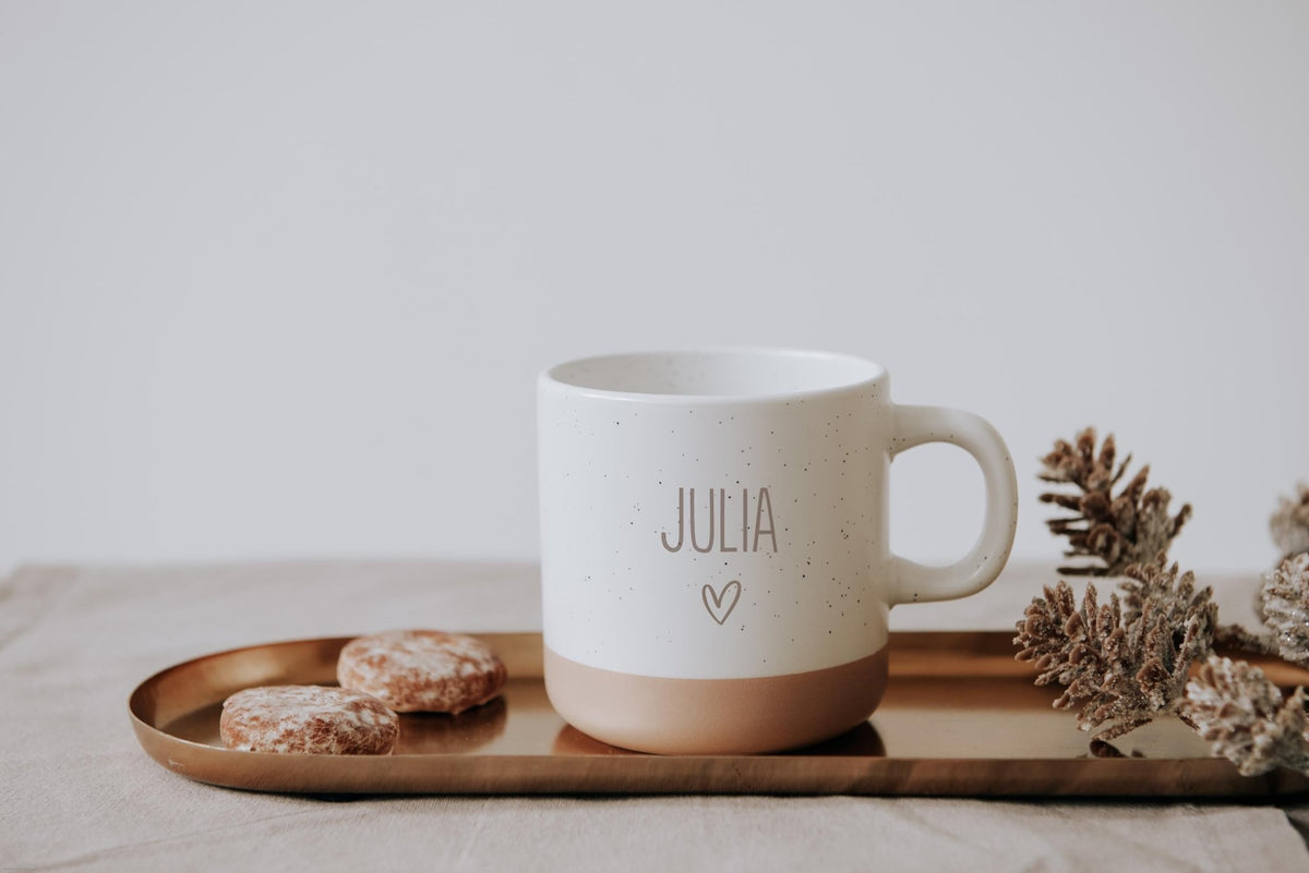 Personalisierte Keramiktasse mit deinem Namen - Jellies Design
