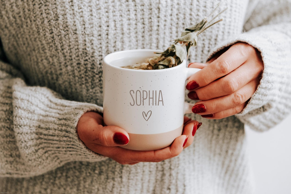 Personalisierte Keramiktasse mit deinem Namen - Jellies Design