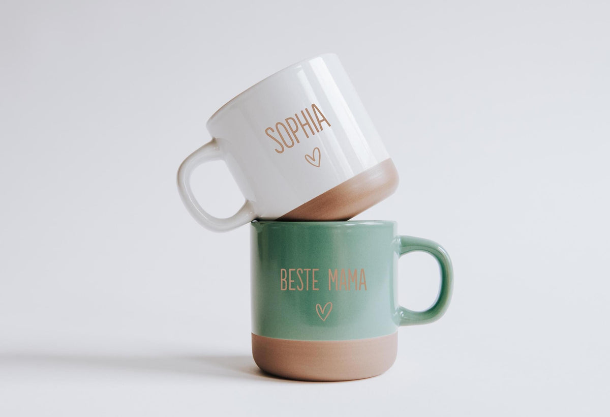 Personalisierte Keramiktasse mit deinem Namen - Jellies Design