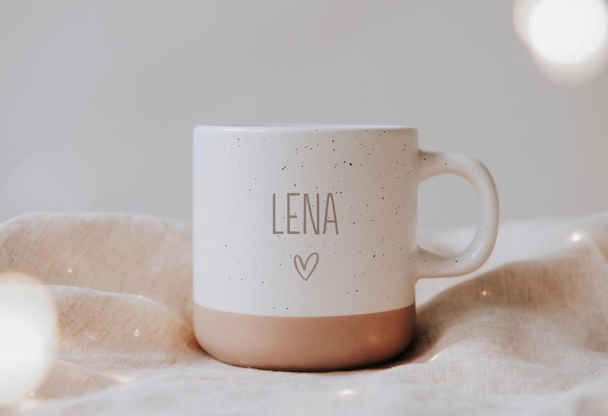 Personalisierte Keramiktasse mit deinem Namen - Jellies Design