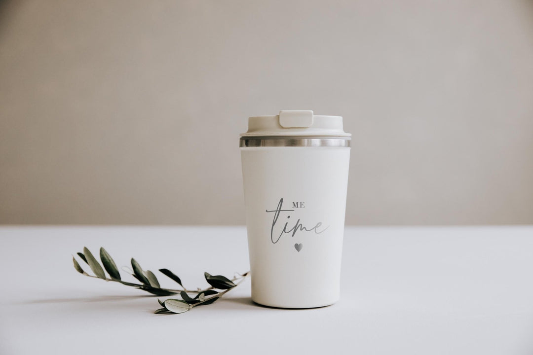 Thermobecher mit Deinem Wunschtext oder Logo - Jellies Design
