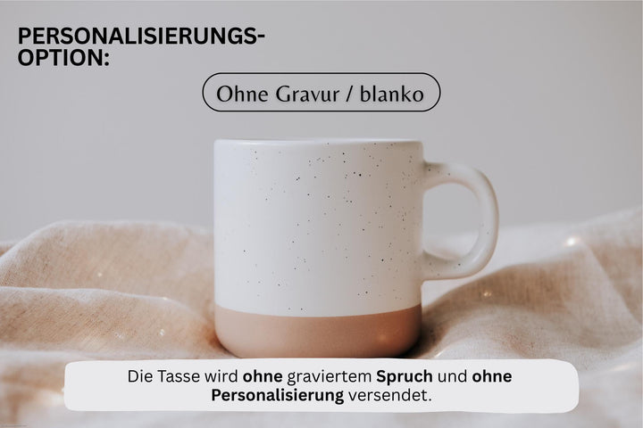personalisierte Keramiktasse mit Wunschnamen - Jellies Design