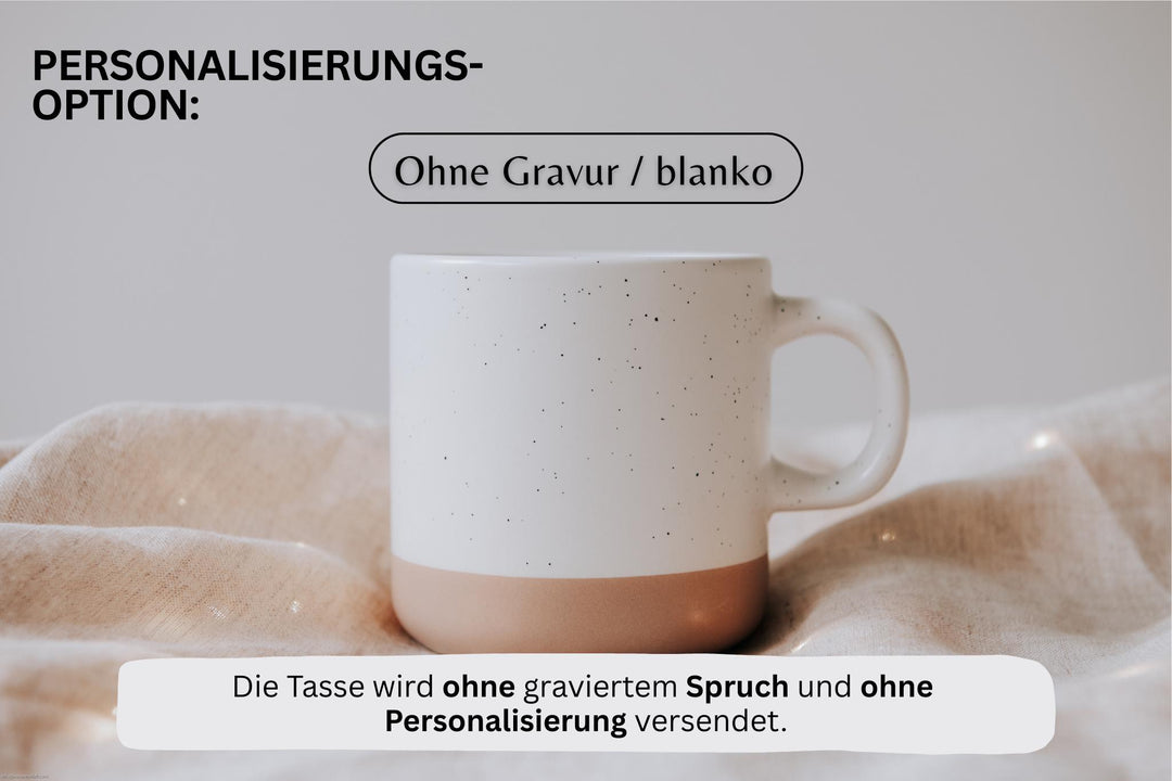 Keramiktasse "Digga" Weiß mit 360ml als Geschenk für Vatertag oder den coolen Teenager - Jellies Design