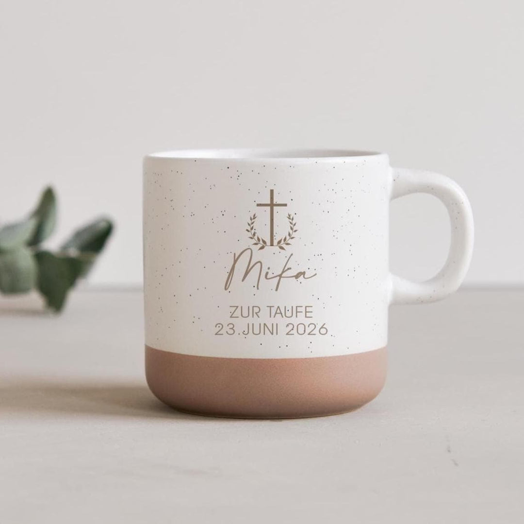 Kommunion Konfirmation personalisierte Tasse - Jellies Design