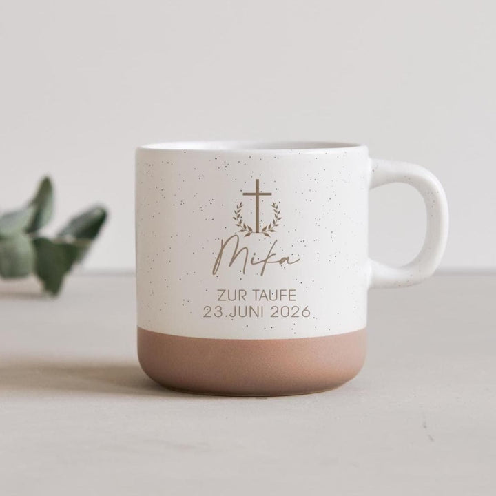 Kommunion Konfirmation personalisierte Tasse - Jellies Design