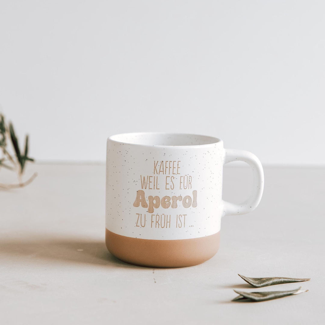 Keramiktasse Aperol – Geschenk für Freundin – Kollegin Geschenkidee - Jellies Design