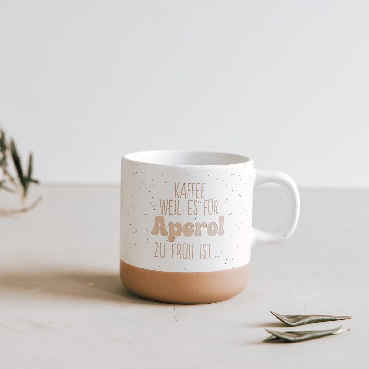 Keramiktasse Aperol – Geschenk für Freundin – Kollegin Geschenkidee - Jellies Design