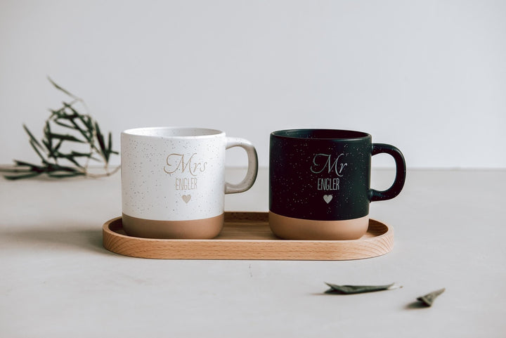 Mr & Mrs Tassen - Set personalisiert - Jellies Design