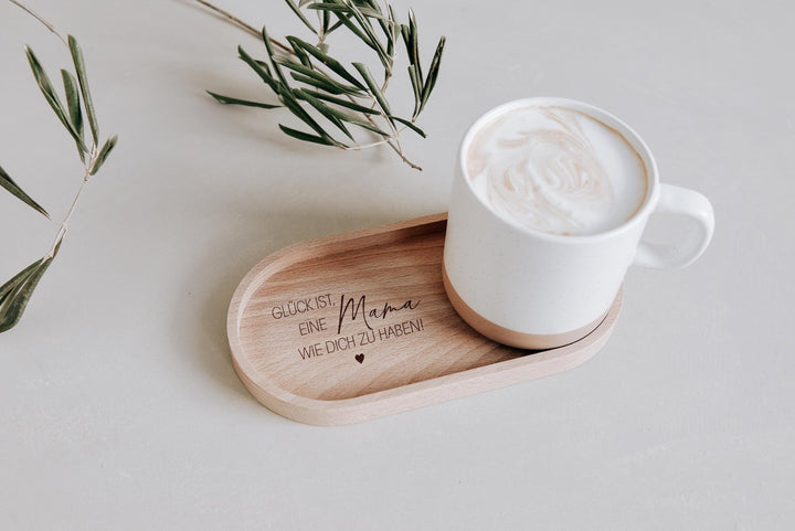 Holztablett Muttertag Geschenk Mama - Jellies Design