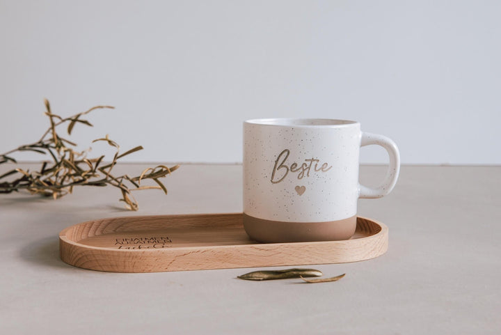 Keramiktasse Bestie – Geschenk für Freundin – Beste Freunde Geschenkidee - Jellies Design