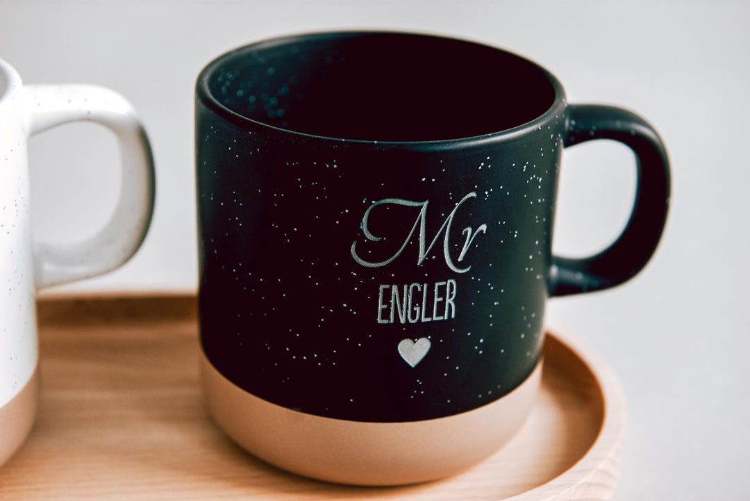Mr & Mrs Tassen - Set personalisiert - Jellies Design