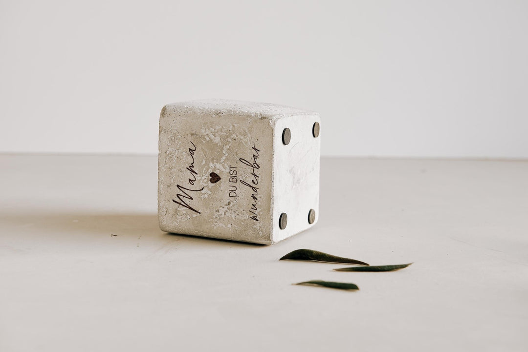 Muttertagsgeschenk Blumentopf Mama Papa Oma Opa du bist wunderbar - Jellies Design