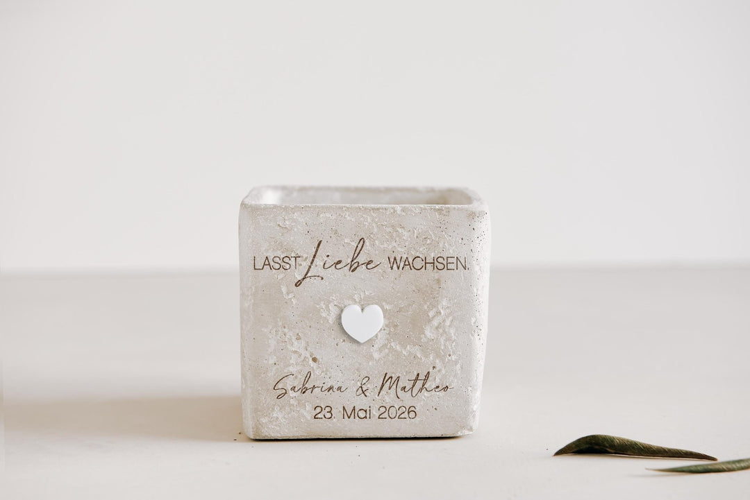 Hochzeitsgeschenk personalisiert - Jellies Design