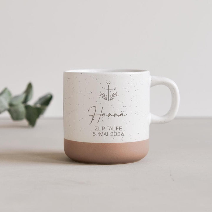 Kommunion Konfirmation personalisierte Tasse - Jellies Design
