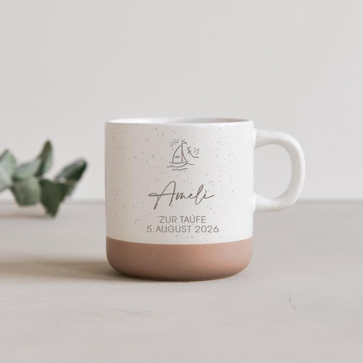 Kommunion Konfirmation personalisierte Tasse - Jellies Design