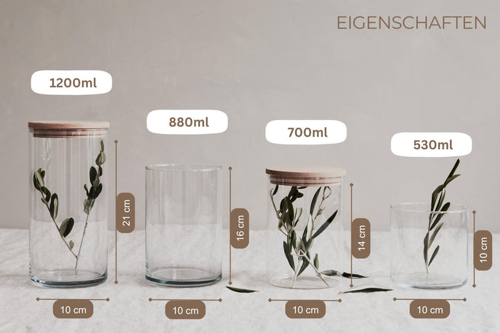 Kommunion Geschenk Glas mit graviertem Buchenholzdeckel, personalisiert - Konfirmation, Firmung oder Taufe - Geldgeschenk, 4 Größen - Jellies Design