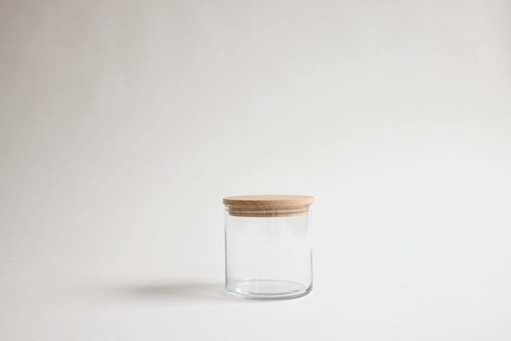 Vorratsglas Weihnachten mit Gravur, Buchenholzdeckel personalisiert - Keksglas Adventsgeschenk, Spruch &amp; Name wählbar, 4 Größen - JelliesDesign - Storage Jars - Cookie Jars