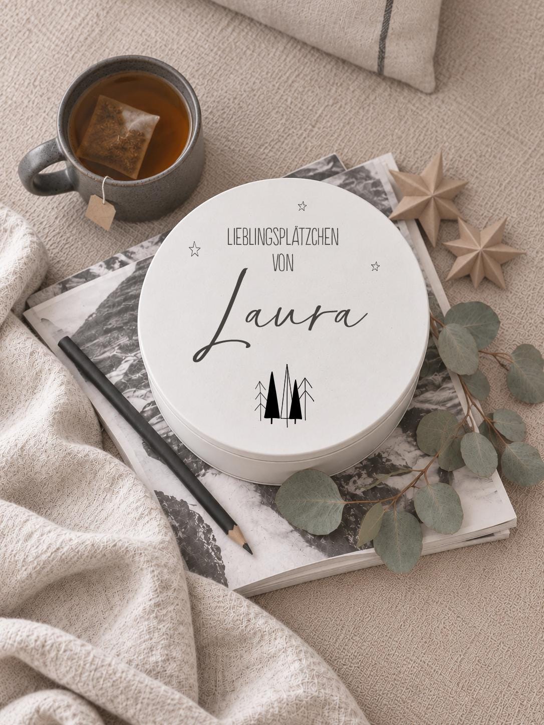 Personalisierte Keksdose mit Namen - Jellies Design