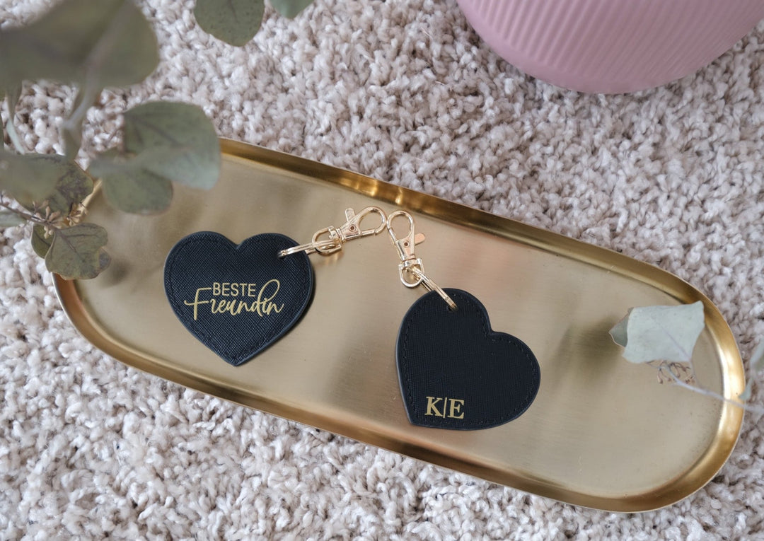 Schlüsselanhänger "Herz" für Taschen oder Schlüssel - Jellies Design