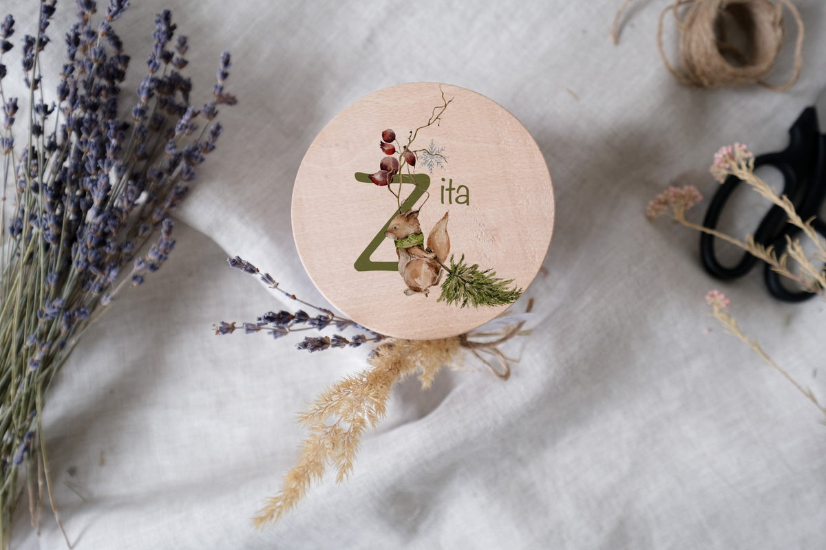 Weihnachtsgläser und Keksdosen mit Tiermotiv personalisierbar in vier verschiedenen Größen - Jellies Design