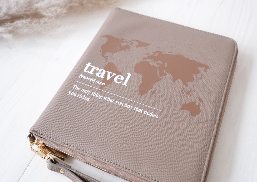 Travel Organizer World Map - Jellies Design
