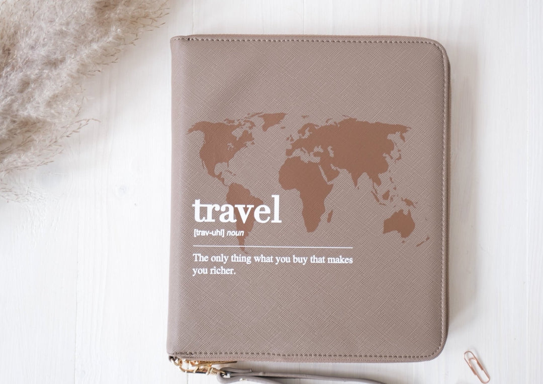 Travel Organizer World Map - Jellies Design