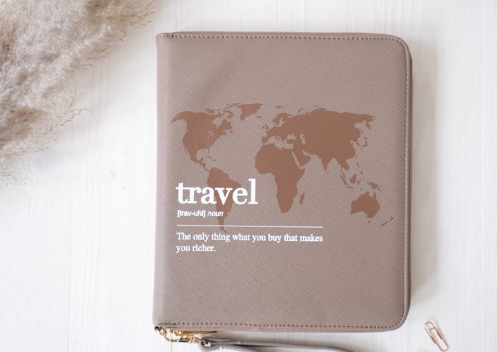 Travel Organizer World Map - Jellies Design