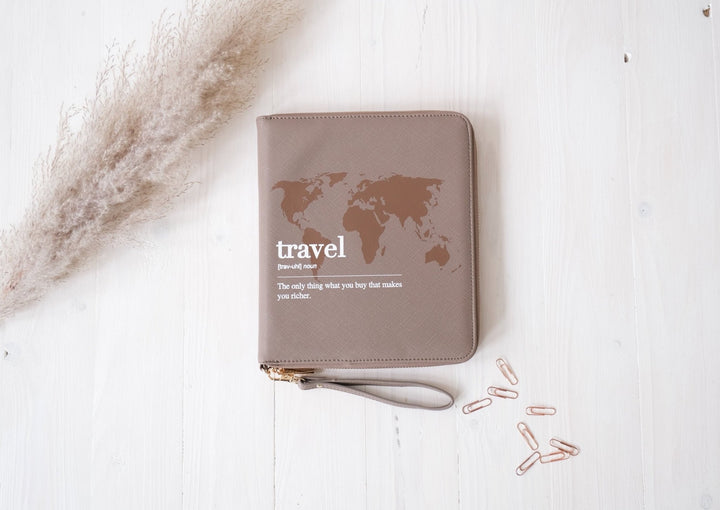 Travel Organizer World Map - Jellies Design