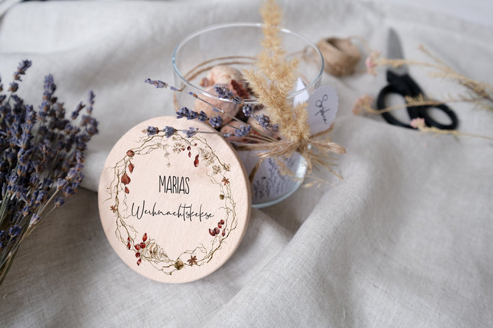 Weihnachtsgläser und Keksdosen personalisierbar in vier verschiedenen Größen - Jellies Design