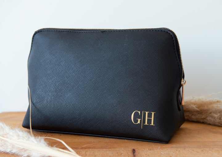 Kosmetiktasche mit Initialen