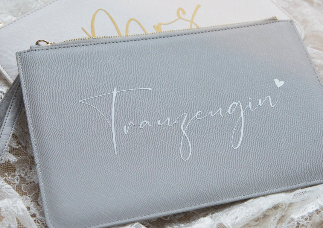 Clutch "Mrs" personalisierbar - Jellies Design