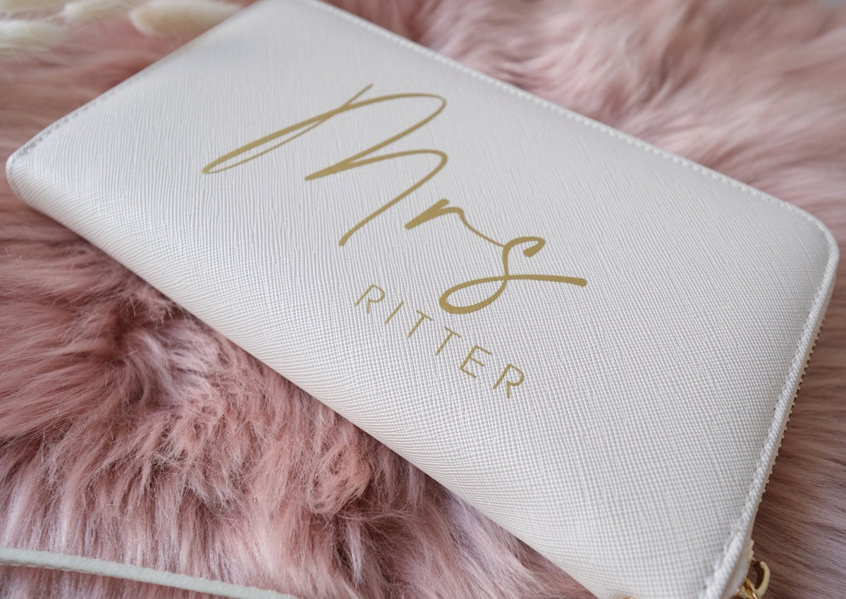 Große Geldbörse "MRS", personalisierbar - Jellies Design