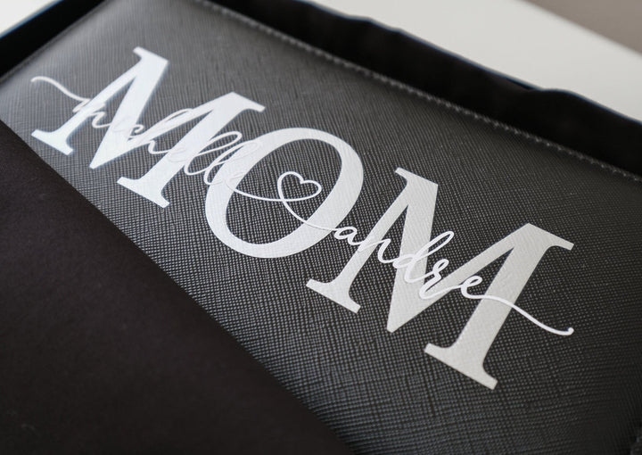Große Gelbörse "MOM", personalisierbar - Jellies Design