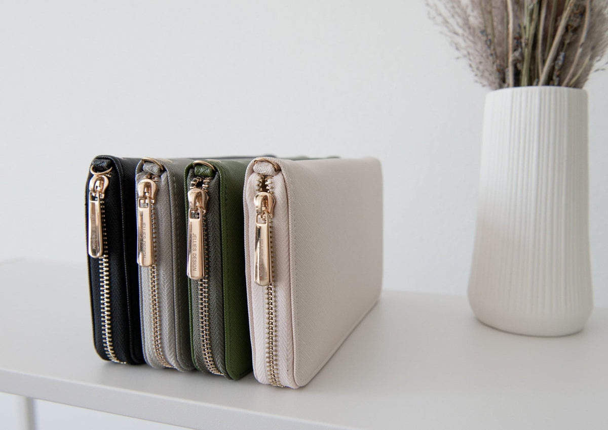 Große Geldbörse "MRS", personalisierbar - Jellies Design