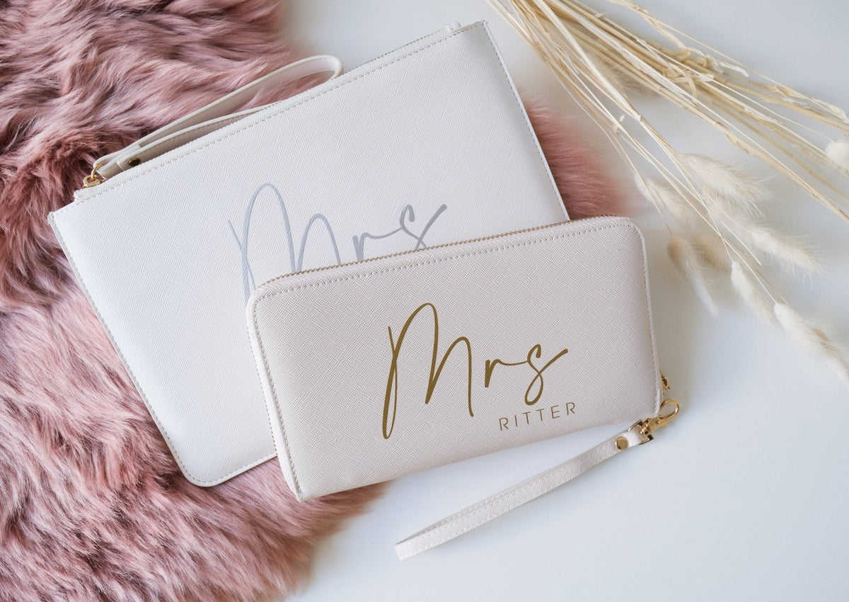 Große Geldbörse "MRS", personalisierbar - Jellies Design