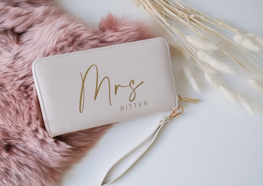 Große Geldbörse "MRS", personalisierbar - Jellies Design