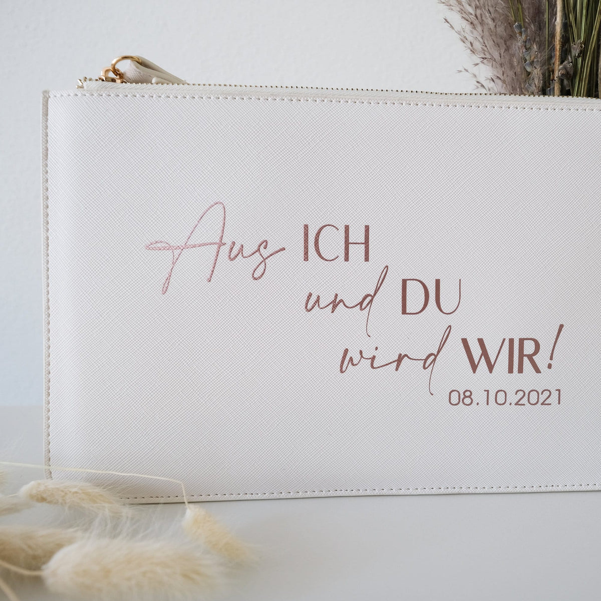 Clutch "Mrs" personalisierbar - Jellies Design
