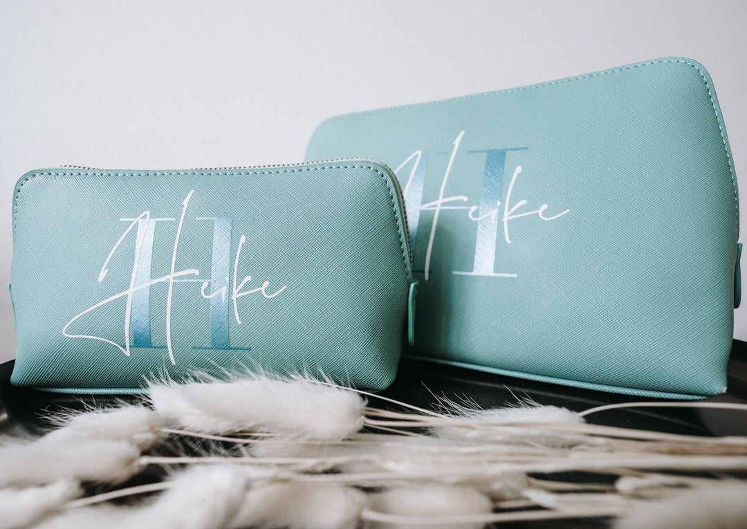 Kosmetiktasche Monogramm, personalisierbar