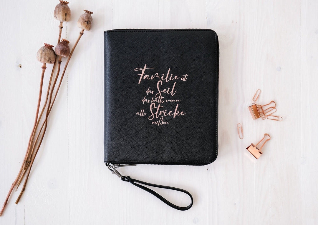 Organizer "Aus dem Bauch mitten ins Herz", personalisierbar - Jellies Design