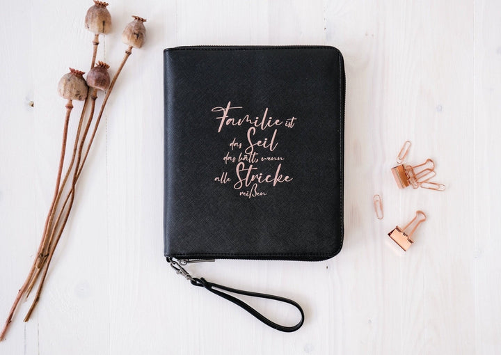 Organizer "Aus dem Bauch mitten ins Herz", personalisierbar - Jellies Design