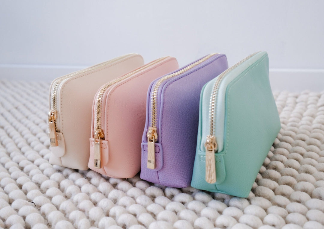 Kosmetiktasche in Line-Art, personalisierbar - Jellies Design
