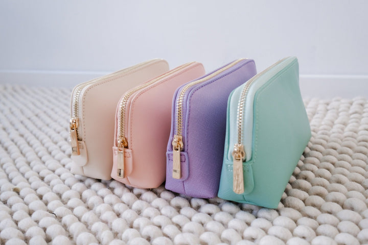 Personalisierter Kulturbeutel mit Namen | personalisierte Kulturtasche | Schminktaschen Set | Geschenk für Mama, Oma | Geschenkidee Damen - Jellies Design