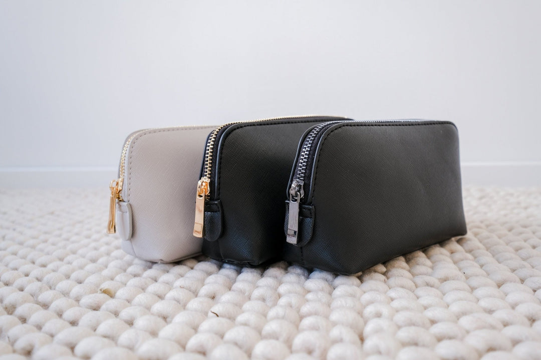 Personalisierter Kulturbeutel mit Namen | personalisierte Kulturtasche | Schminktaschen Set | Geschenk für Mama, Oma | Geschenkidee Damen - Jellies Design